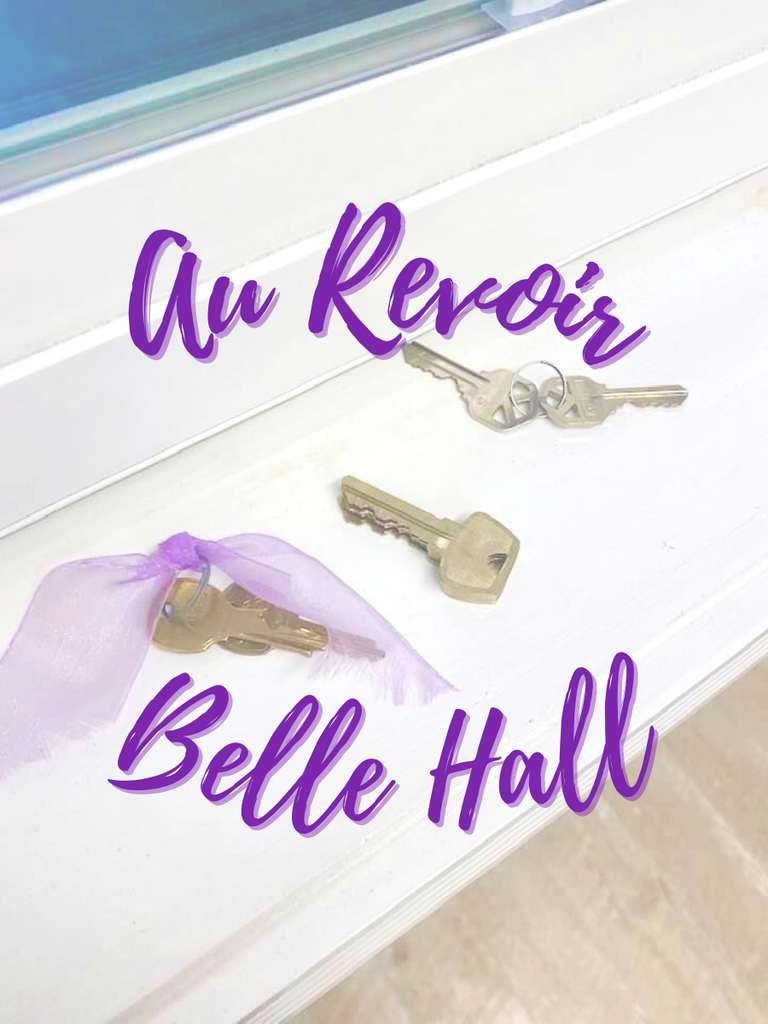 Moving Part 1 Au Revoir Belle Hall Blog Cover Photo