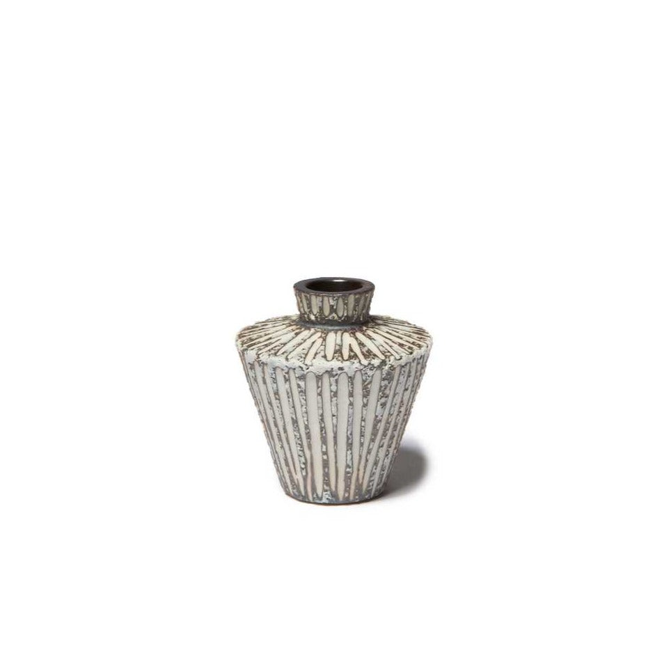 Sonja Mini Vase Stone Stripe Lindform