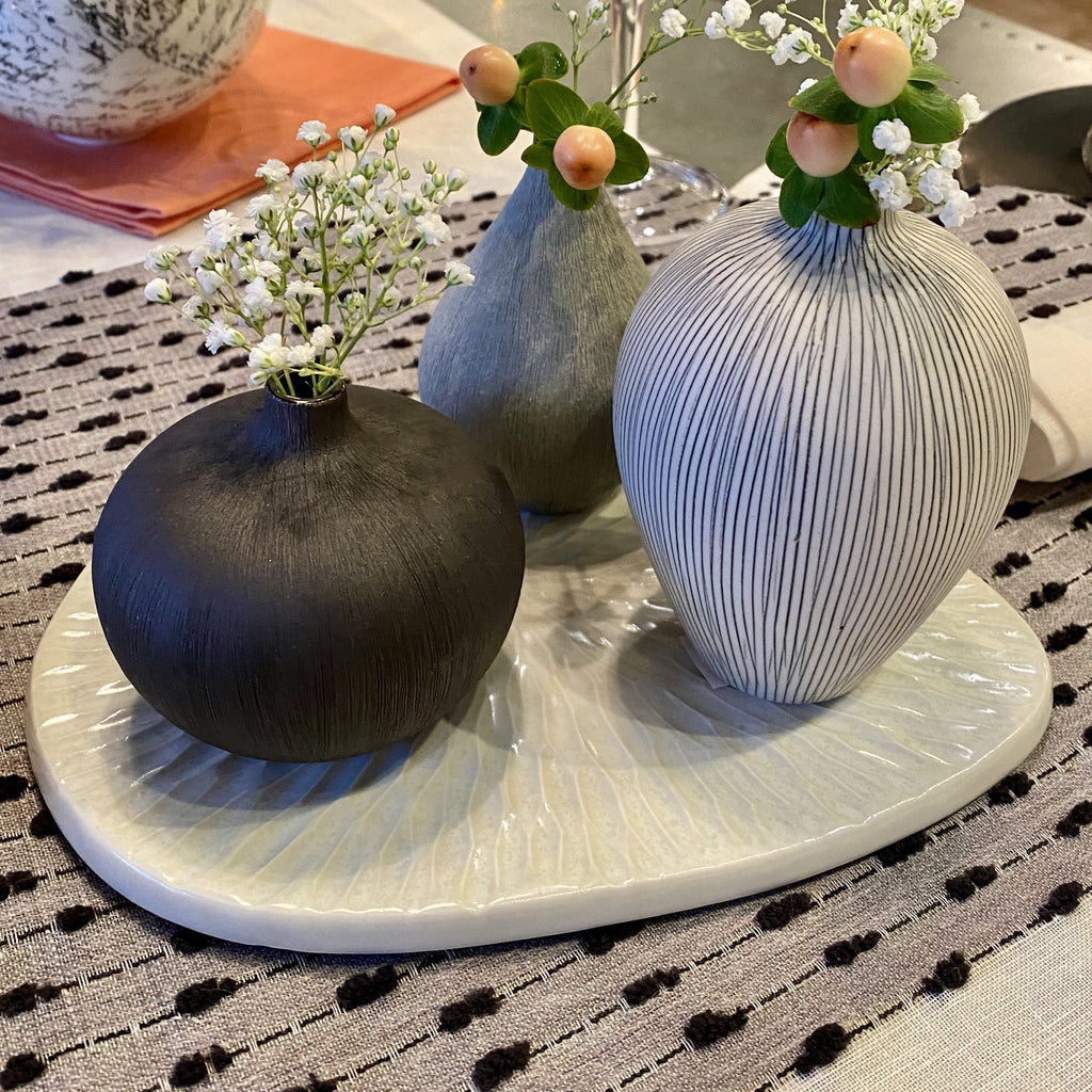 Lindform Kobe Vase in Light Grey