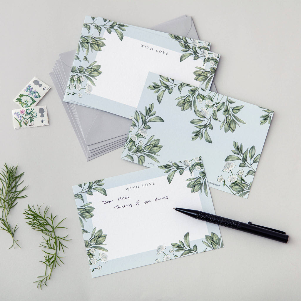 Ethereal Notecards Pack of 6