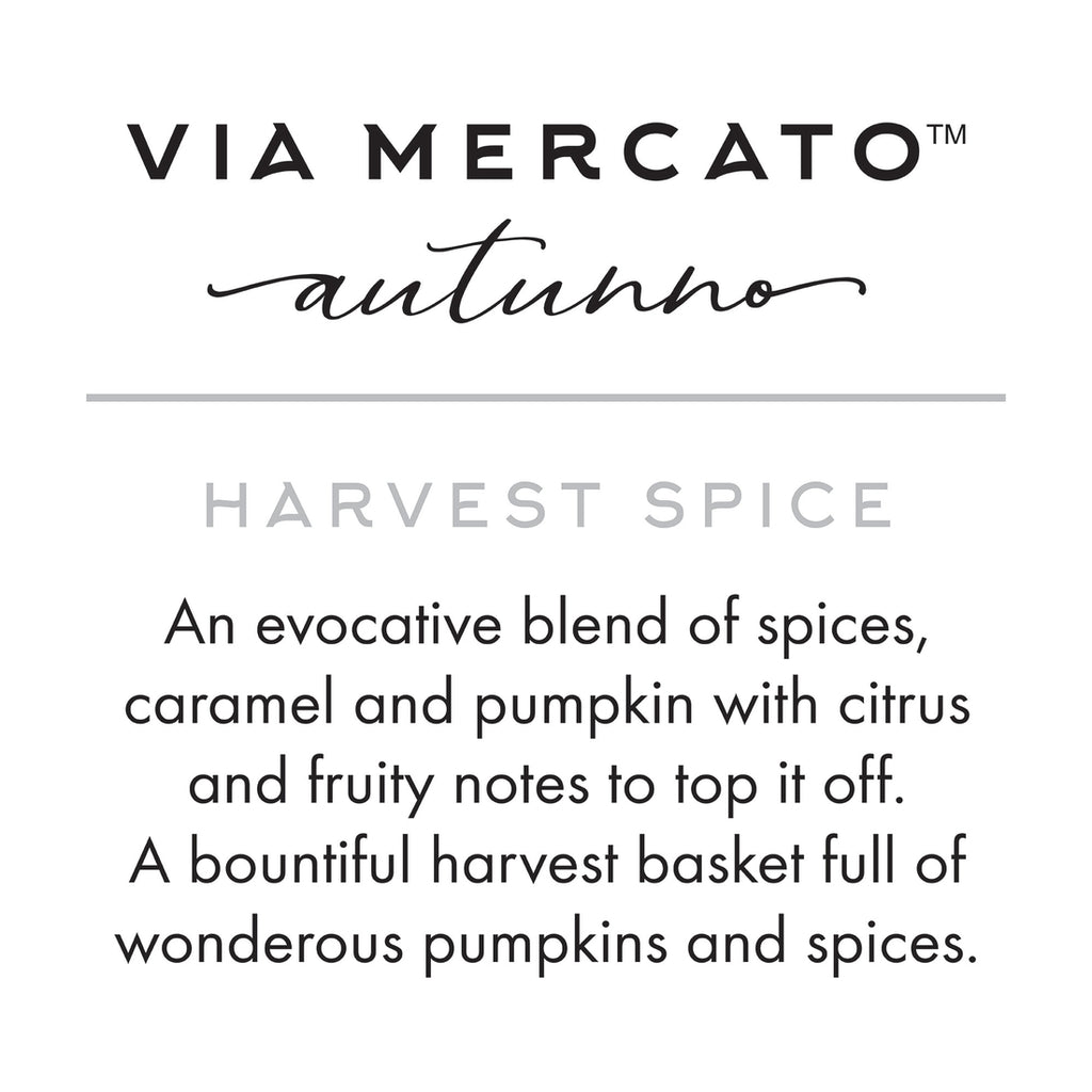 Via Mercato Autunno Harvest Spice Fragrance Notes