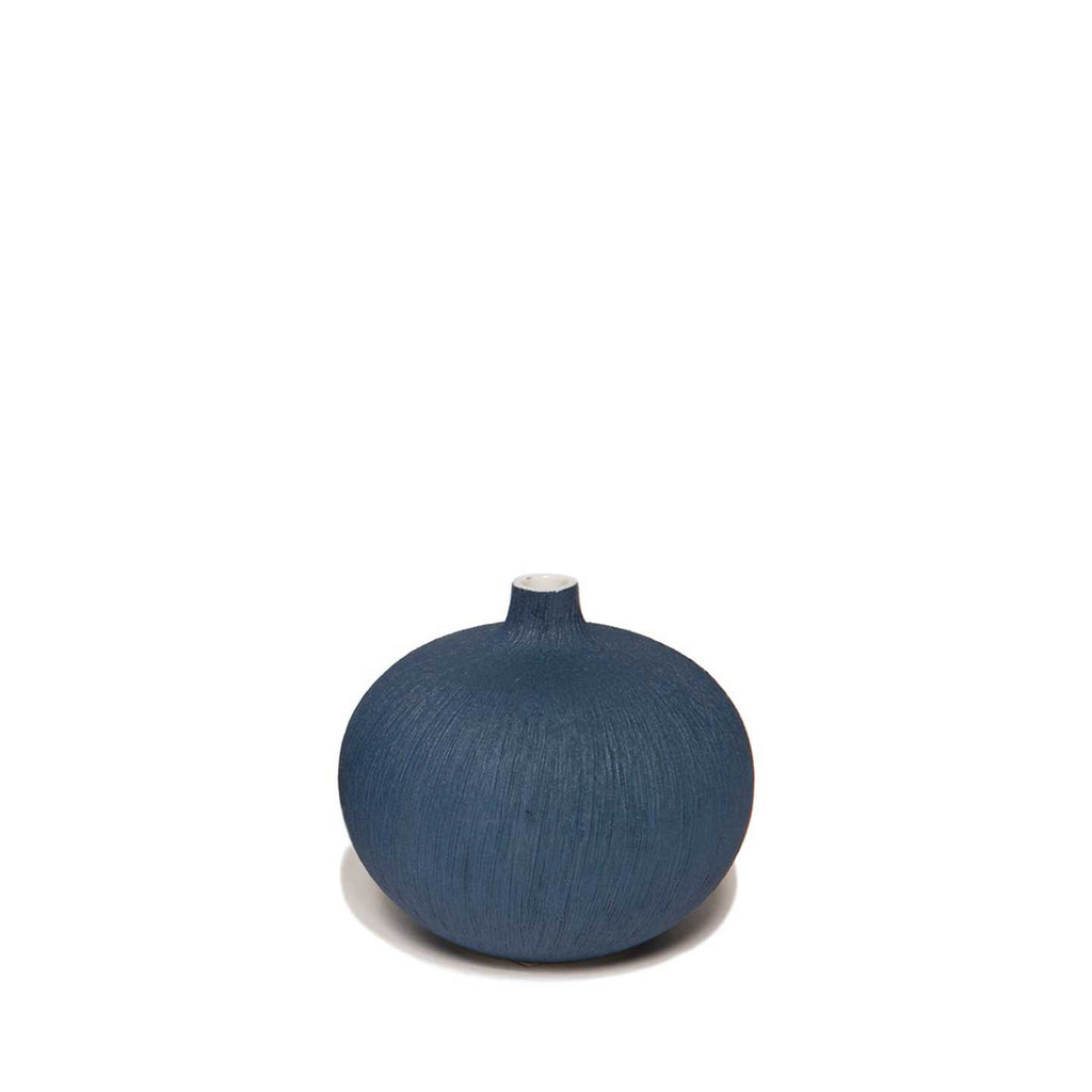 Bari Small Vase Dark Blue Lindform