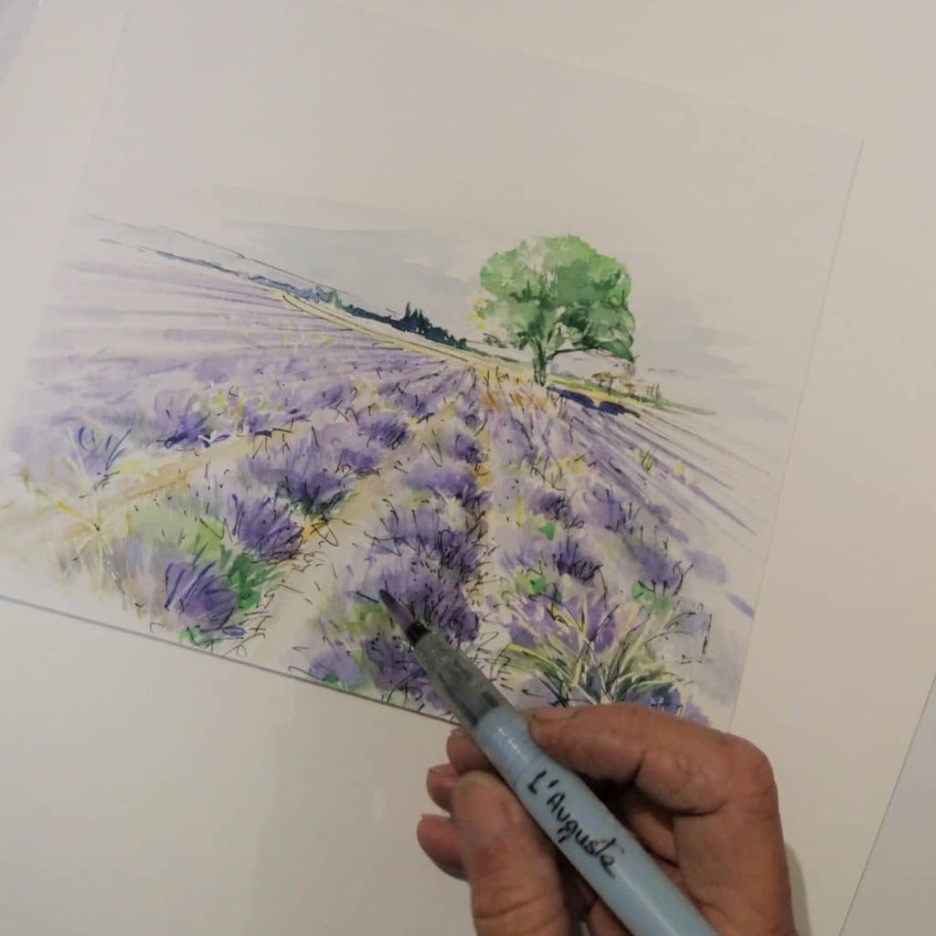 L'Auguste Provence Lavender Sachet in Lavande French for Lavender